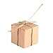 Produktbild TOPINCN Papier Box 50 Braun recyceltem Geschenk quadratisch Hochzeit Favor Candy Schokolade Kraft Party Supply Boxen