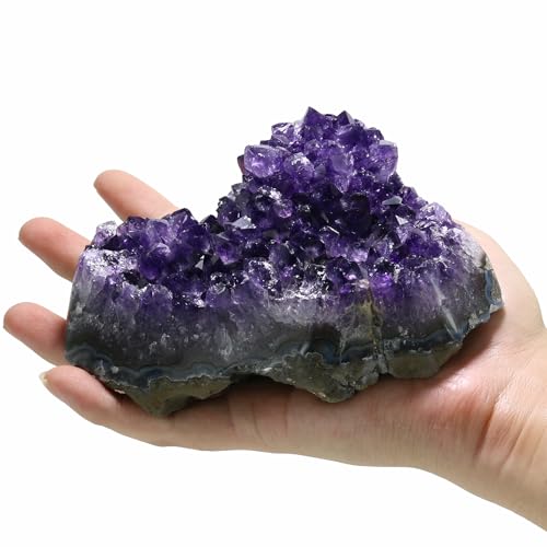 Améthyste brute de 1kg pour lithothérapie et harmonisation des chakras - 5