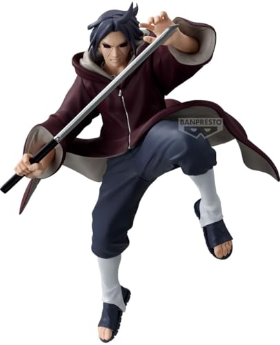 Banpresto Action Figure Itachi Uchiha III Naruto Shippuden - Vibration Stars 18 cm - PZ71676P Multicolore - Figura da collezione, ideale per i fan degli anime