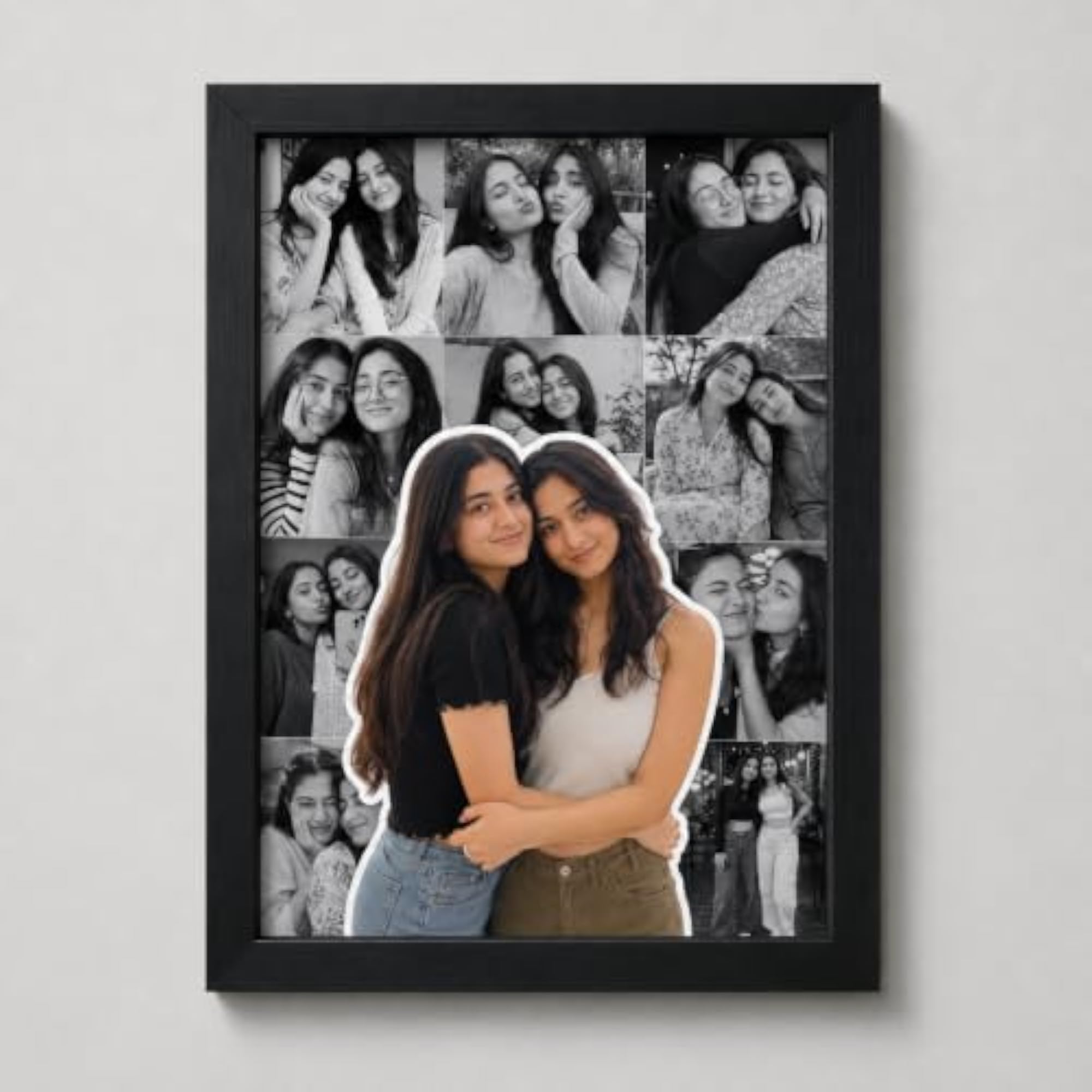 Personalized Customised Frame for Collage Photos, Various Sizes