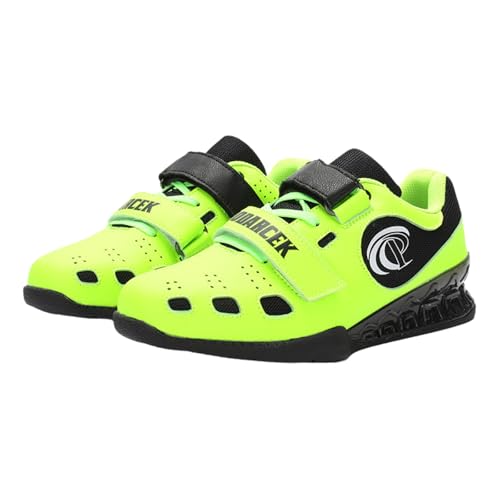Viaoragiosa Zapatillas Halterofilia Hombre,Zapatos De Peso Muerto,Mujer Zapatos para Sentadillas,Zapatos De Peso Muerto De Fitness,Zapatos De Culturismo para Levantamiento,Zapatos Squat Fitness
