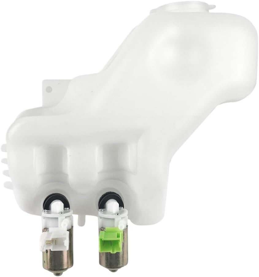 Windshield Wiper Washer Bottle 2 Hole Pump Tank Jar Kit Compatible with Patrol 1988-1997