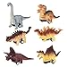 YIPUTONG Pull Back Voiture Jouets 6 Pcs Dinosaure Inertie Voiture Mini Dinosaure Modèle De Voiture Jouets pour Garçons Filles Cadeaux