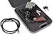 SnapSafe Portable Combination Lock Box for Guns and Valuables - Includes Lock Box (with 3-Digit Combination Lock) and Patented Security Cable - an Ideal Car Gun Safe - Large, 9.5 x 6.5 x 1.75 Inches