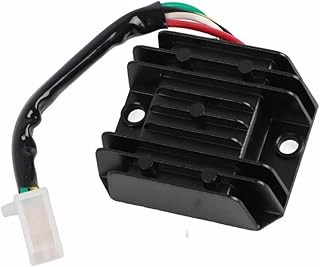 QCHIAN Voltage Regulator Rectifier Motorbike Outdoor 5 Pin 5 Wire Motorcycle Regulator Rectifier Voltage Regulator Rectifier Voltage Regulator Motorbike Rectifiers