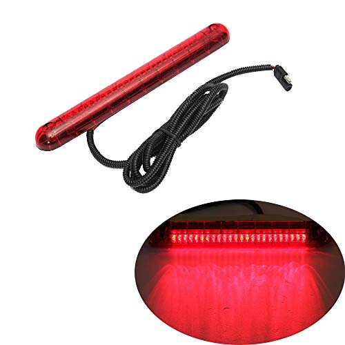 HEHEMM Feu de stop universel 24 LED pour voiture, 3ème feu de freinage arrière, 12 V