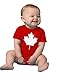 Baby Maple Leaf Jumpsuit | Cute Canadian Infant, Canada Pride One Piece Romper-(1piece,12M)