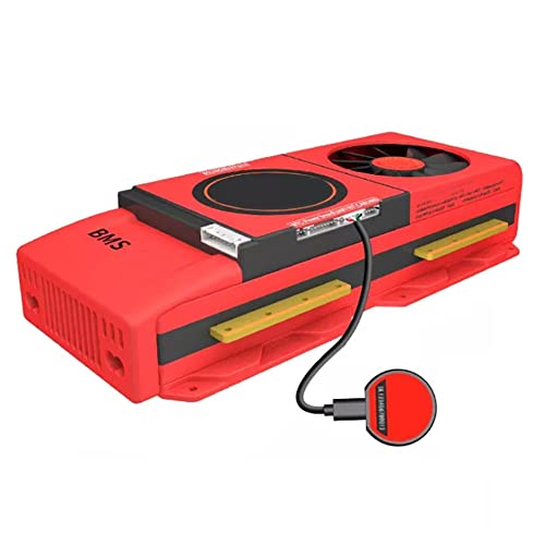 YYHJ PCB Smart 4S-24S BMS Lifepo4 12V-72V 300A 400A 500A Batterie Schutzbrett BT Protection Plate,18650 Akkupack Common Port Batterieschutzmodul,mit Balancekabeln Drähte/Lüfter/UART/485/CAN Cover