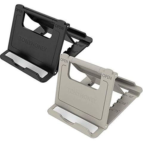 TONYHONEY Soporte de teléfono móvil multiángulo y plegable (2 pack) Cover