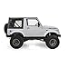 Smittybilt Replacement Soft Top with Clear Windows (Black Denim) - 98615