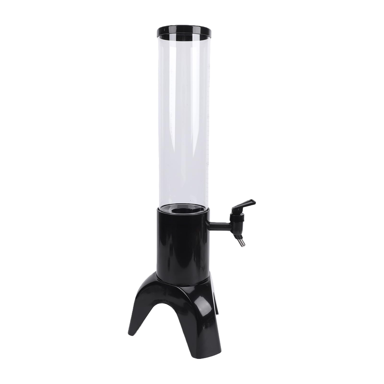 Naroote Dispensador de Bebidas Mimosa Tower de 1,5 L, Torre de Bebidas, Dispensador de para Fiestas con Tubo de Hielo y Escala de Medición, Ideal para Fiestas, Bares, Restaurantes, Eventos Al Aire