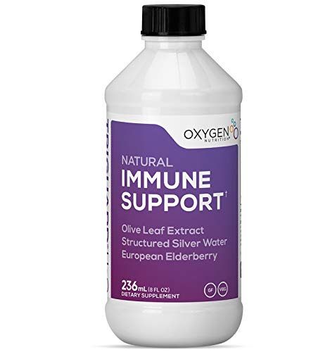 Triguard Plus Colloidal Silver Water, Sambucus Elderberry Extract & Olive Leaf Extract, 3-in-1 Liquid Immune Support Ready to Drink | Powerful Immune System Booster | Great Taste - 8oz   236ml