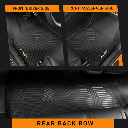G-Plus 02CFM6101ABK-NEW Tesla Model 3 Floor Mats Compatible thumb #3