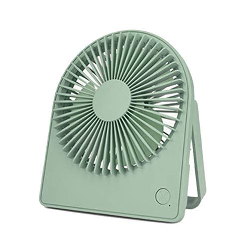 ZT-TTHG グリーンUSBルミナス小型ファンの漫画ファン学生寮デスクトップミュートポータブル小型扇風機