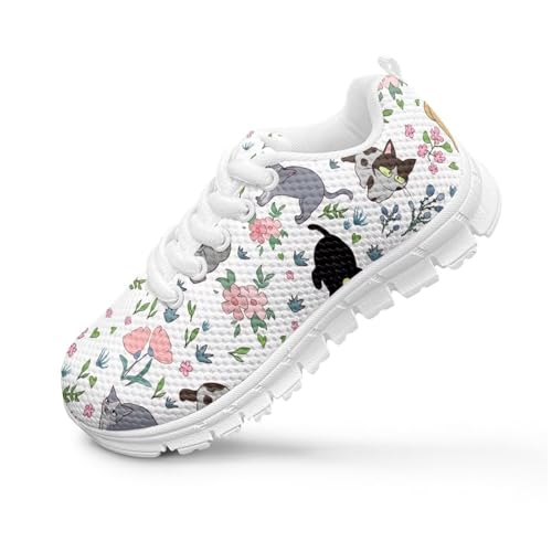 Boys Girls Sneakers Breathable Mesh Tennis Shoes Animal Sports Shoes Non Slip Comfortable Casual Walking Running Shoes US 11-52