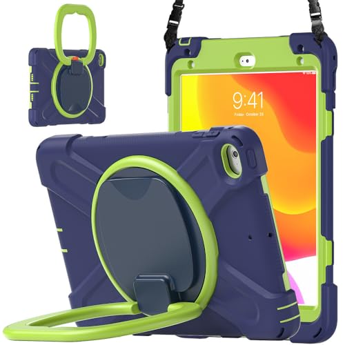 Housse iPad Mini 5 et 4 antichoc JZ pour éviter les casses d'écran avec béquille de table