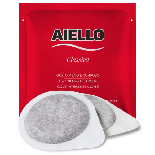 CAFFE' AIELLO - Cialda Compostabile Certificata Monodose CLASSICA - Box da 100 Cialde (2X50) - Sistema E.S.E. Cialde Universali
