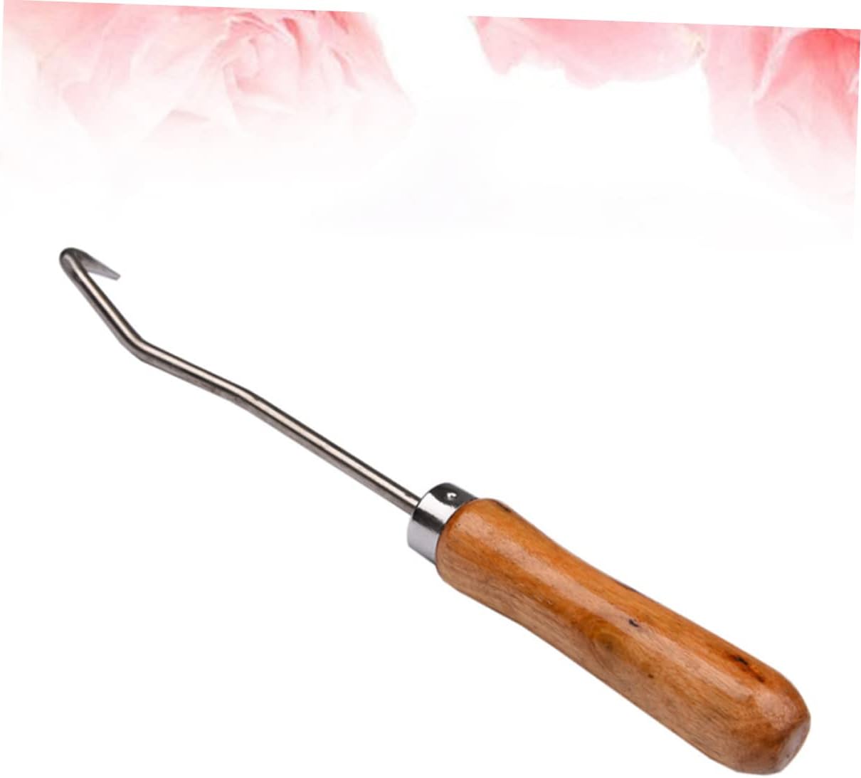 Wood Handle Beehive Cleaning Hook Practical Beekeeping Tool for Easy Beeswax Removal Essential Beekeeping Accessory for Hive Maintenance