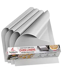 Oven Liners for Bottom of Oven, Silver 17