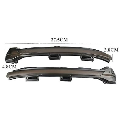 Dynamic LED Turn Signal Light Sequential Side Mirror Marker Indicator Blinker Lamp Compatible With VW Golf MK7 7.5 VII GTI R GTD TSI 2015+