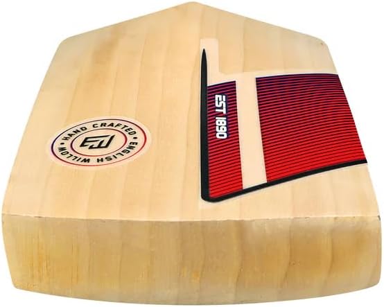 Kookaburra Prism Jake Fraser-Mcgurk Players Replica English Willow Cricket Bat – Short Handle Adult Standard Weight | Free Knocking & Preparation Included | Bat Cover Included