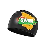 Para Niños de 6 a 14 años - Gracias al material de silicona elástico, el gorro de natación para niños tiene una gama más amplia de tamaños. Y proporcionará un ajuste cómodo.