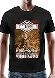 augustiner brauerei t shirt Dieses hochwertige T-Shirt ist bedruckt mit dem Etikett des Walkürenschlucks