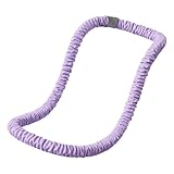 Pocoiau Aro de ejercicio de acero flexible de bajo impacto, equipo de ejercicio de cintura para pérdida de grasa del vientre, equipo de gimnasio en casa, pérdida de peso, aro elástico para fitness