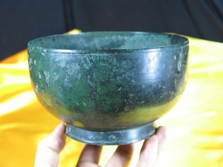 Amazon.co.jp: 高麗佐波理碗高麗時代遺跡発掘品朝鮮半島金工佐波理