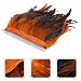 Healifty adorno de flecos de plumas de gallo para decoración artesanal de...