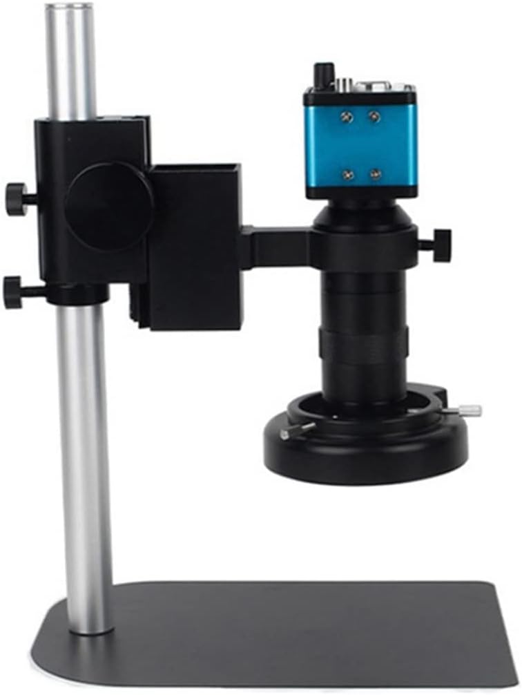 Microscopes Equipment Digital Video Monocular Microscope Set 180X/130X C-Mount 13MP/38MP/48MP 4K HDMI USB Camera(Bracket Lens)