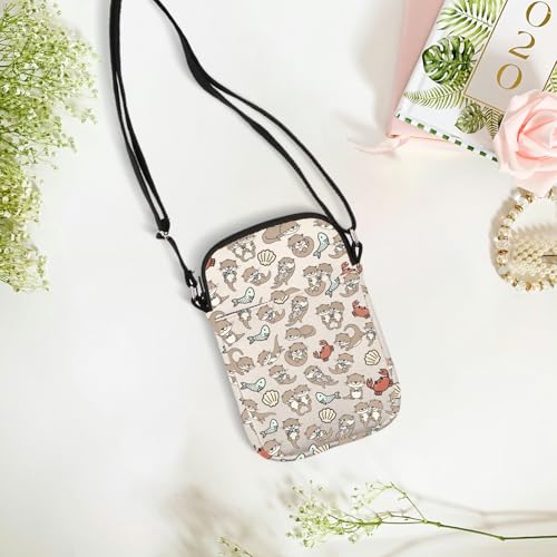 Otter Crossbody Bag Sea Animals Gift Sea Otter Gifts Animal Otter Lovers Gifts Otter Pendant Handbag Otter Gifts4