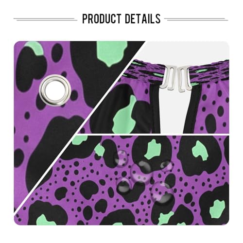 Capa de barbería impermeable Kigai estampado leopardo para hombre miniatura 4