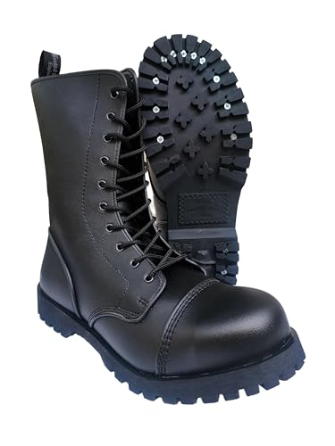 Boots & Braces England Men's Steel Toe Rangers Boots 10UK