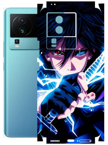 Image of AtOdds - Full Body Back Screen Guard Protector Film - Lamination Wrap Skin Sticker Compatible with IQOO NEO 7 PRO (5G) | Scratchproof Matte Finish (Anime 42)