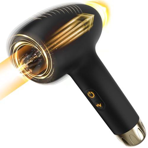 Luckyrao 9-Speed Mode Wave Therapy PRO.3-in-1 Massager Elite. Waterproof Deep-Tissue Relief USB-C Fast Charging