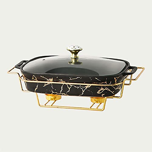 Réchaud en céramique 2 L pour buffets de mariage et réceptions traiteur