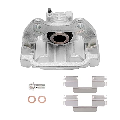 Image of Detroit Axle - Rear Disc Rotors Left Brake Caliper Replacement | for 2003-2006 Chevrolet GMC Silverado Sierra 1500