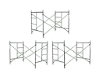 Masonry Box Frames 5' x 5' x 7' Scaffold CBM1290 c