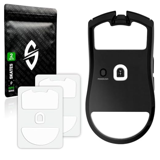 SensoryBoost DPS Glides (2er Set) für Razer Viper V3 PRO - Ultra Schnell, Abgerundet, Niedrige Reibung, Hochwertig, Langlebig - Ersatz-Mausfüße, Skates - Gaming Maus Upgrade Zubehör