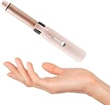 Rizador de Pelo Inalámbrico, Mini Rizador Portátil de Cerámica, 2 Niveles de Temperatura, Recargable por USB, para Rizos Sueltos, Rizador de Viaje para Peinado, Uso Húmedo y Seco
