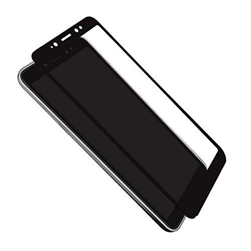 Image of zitel tempered glass screen protector for redmi y2 (black) edge-to-edge full screen coverage with installation kit