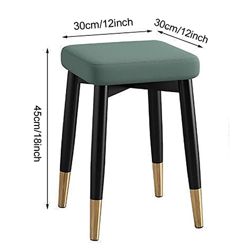 Tabouret de coiffeuse confortable pour petits espaces et assise empilable - 3
