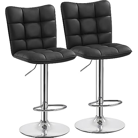 Yaheetech Modern Adjustable Swivel Bar Stools Cover