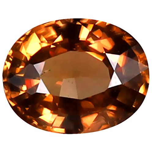 Zircon brun miel de 1,49 ct, la pierre précieuse idéale pour un bijou personnalisé unique