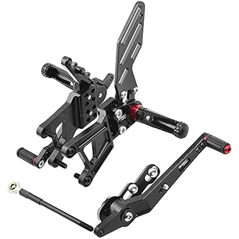 Motorcycle Racing Rearsets For BMW S1000RR 2009-2014 Adjustable Footrest Shifter Lever Brake Pedal Foot Pegs Rear Set GP Reverse Shift Cover