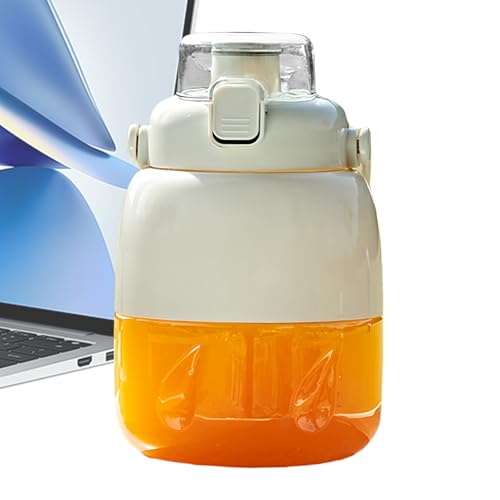 Mezclador Eléctrico de Frutas,Botella Exprimidora Portátil con Asa para Naranjas | Máquina Mezcladora de Frutas Recargable Antifugas 800ml para Camping Viajes Interior Exterior Picnic Gimnasio Escuela