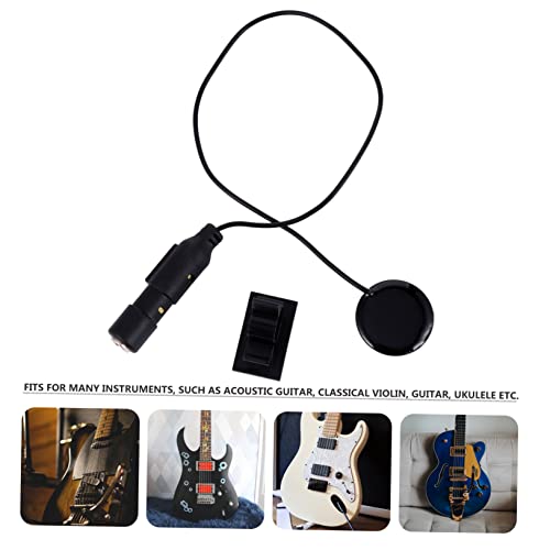 Vaguelly 3 Pçs Patch Captador De Vibração Instrumento Alaúde Captador De Violino Captador Humbucker