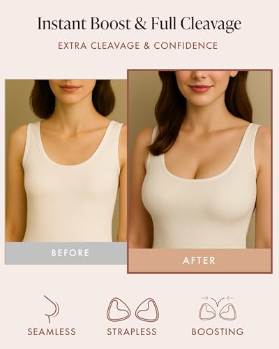 Sticky Push Up Inserts, Double Sided Sticky Bra Inserts, Adhesive Bra Pads, Sticky Bra Lift, Push Up for Bikini3