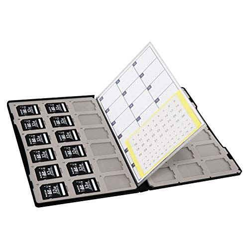 エレコム メモリカードケース SDカード 36枚収納 インデックスカード+ナンバーラベル付き